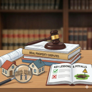 Real Cases Behind Property Disputes: Key Lessons to Learn and Pitfalls to Avoid